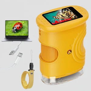 USB Oplaadbare Microscoop 4.3 Inch Scherm Draagbaar Compact