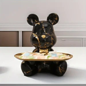 BearTray - Charmante Hars Decoratieve Dienblad