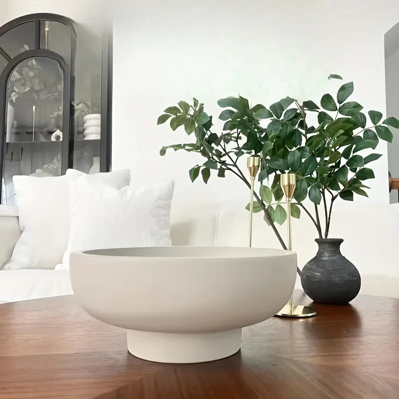 StonePedestal - Grote Betonnen Voetstuk Kom voor Keuken & Gangtafel - Afbeelding 2