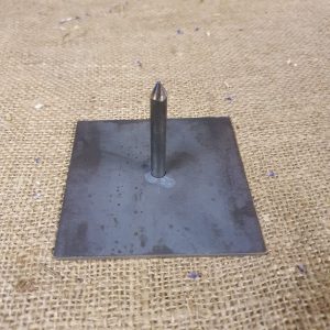 Prikker voor krans – grijs – 8 cm