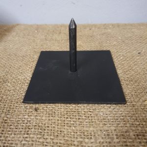 Prikker voor krans – zwart – 8 cm