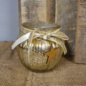 Waxinelichthouder ‘goud’