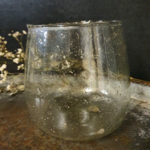 Glazen windlicht ‘kom’ – M