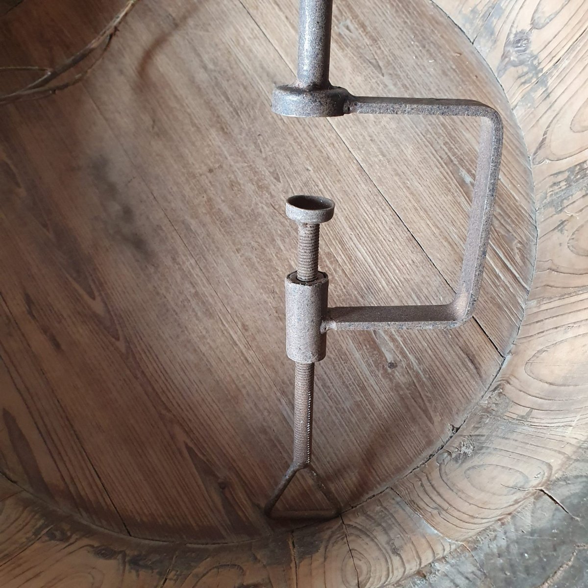 Tafellamp met klem – Roestbruin - Afbeelding 5