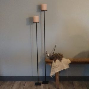 Vloerkandelaar voor blokkaars (10 cm) ~ 120 cm