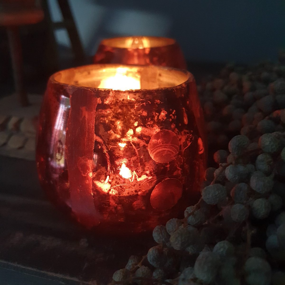 Theelichthouder ‘Coconut’ - Afbeelding 5