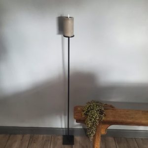 Vloerkandelaar speciaal voor LED blokkaars (7,5 cm) ~ 100 cm