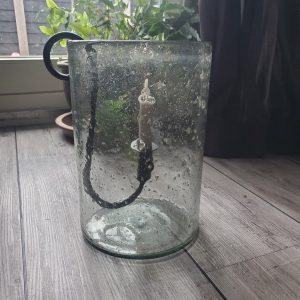 Zwaar windlicht ‘bubbles’ – 30/20