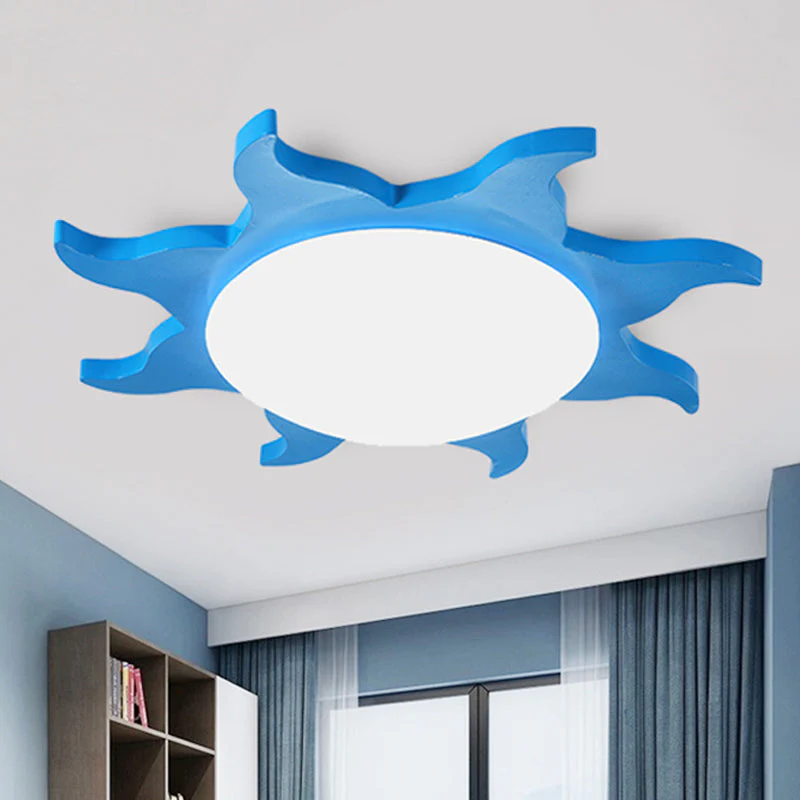 SunShape - Cartoon Houten Acryl Plafondlamp voor de Kleuterschool - Afbeelding 5
