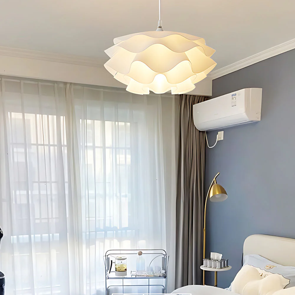 NordicBloom - Scandinavische LED Hanglamp in Bloemvorm met Dimbare Functie - Afbeelding 4