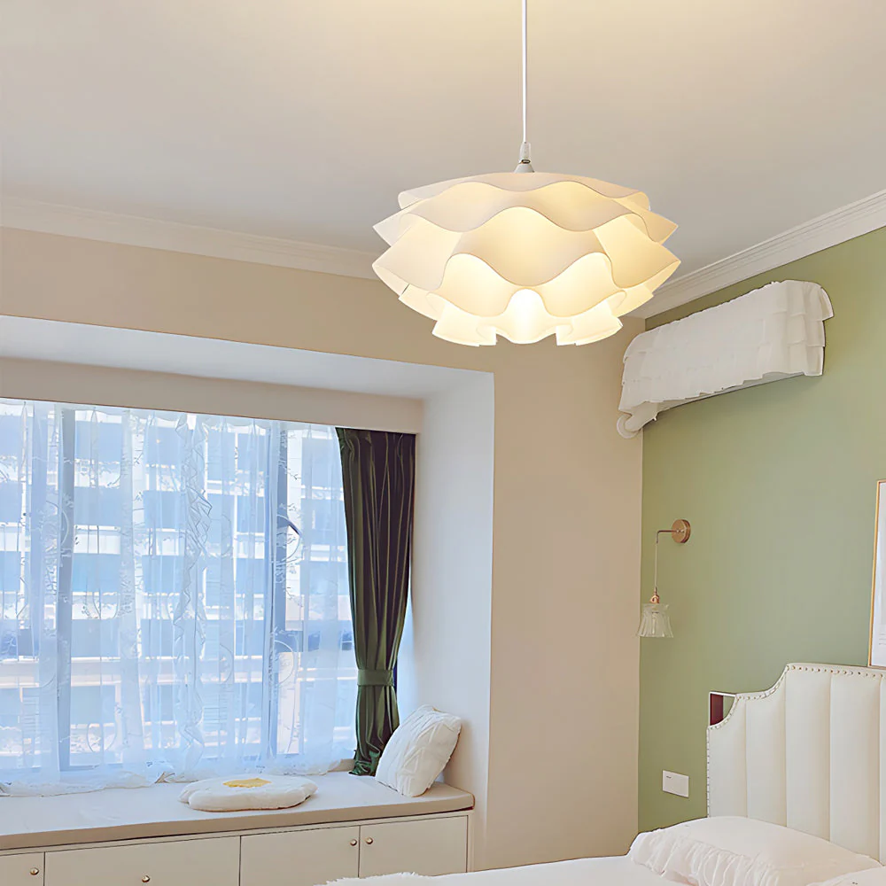 NordicBloom - Scandinavische LED Hanglamp in Bloemvorm met Dimbare Functie - Afbeelding 5