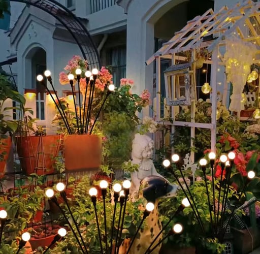 Solar tuinverlichting - Starburst zwaailicht, zwaaien door de wind - Afbeelding 9