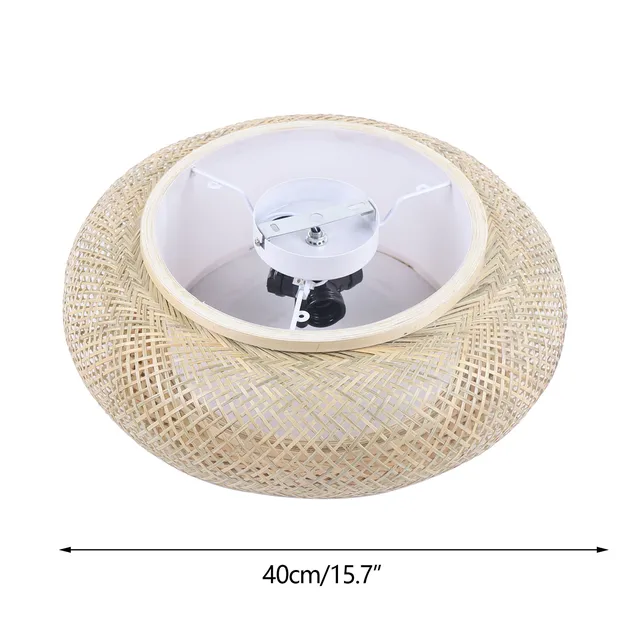 ZenLight - Bamboe Inbouwlamp voor Plafond - Afbeelding 6