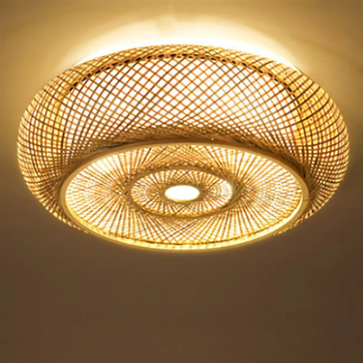 ZenLight - Bamboe Inbouwlamp voor Plafond - Afbeelding 3
