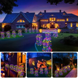 LumiGlow - Feestelijke Zonne-energie Verlichting voor Tuin en Evenementen