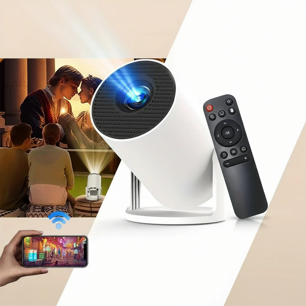 Projector Wifi 4K Draagbare Thuisbioscoop LCD Beamer - Afbeelding 4