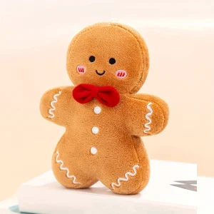 GingerJoy - Gemberkoek Man Pluche Speelgoed voor Kerstdecor