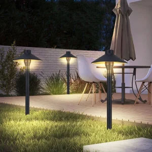 LumiPath – Solar LED Tuinpadlamp voor Buiten – Weerbestendig & Energiezuinig