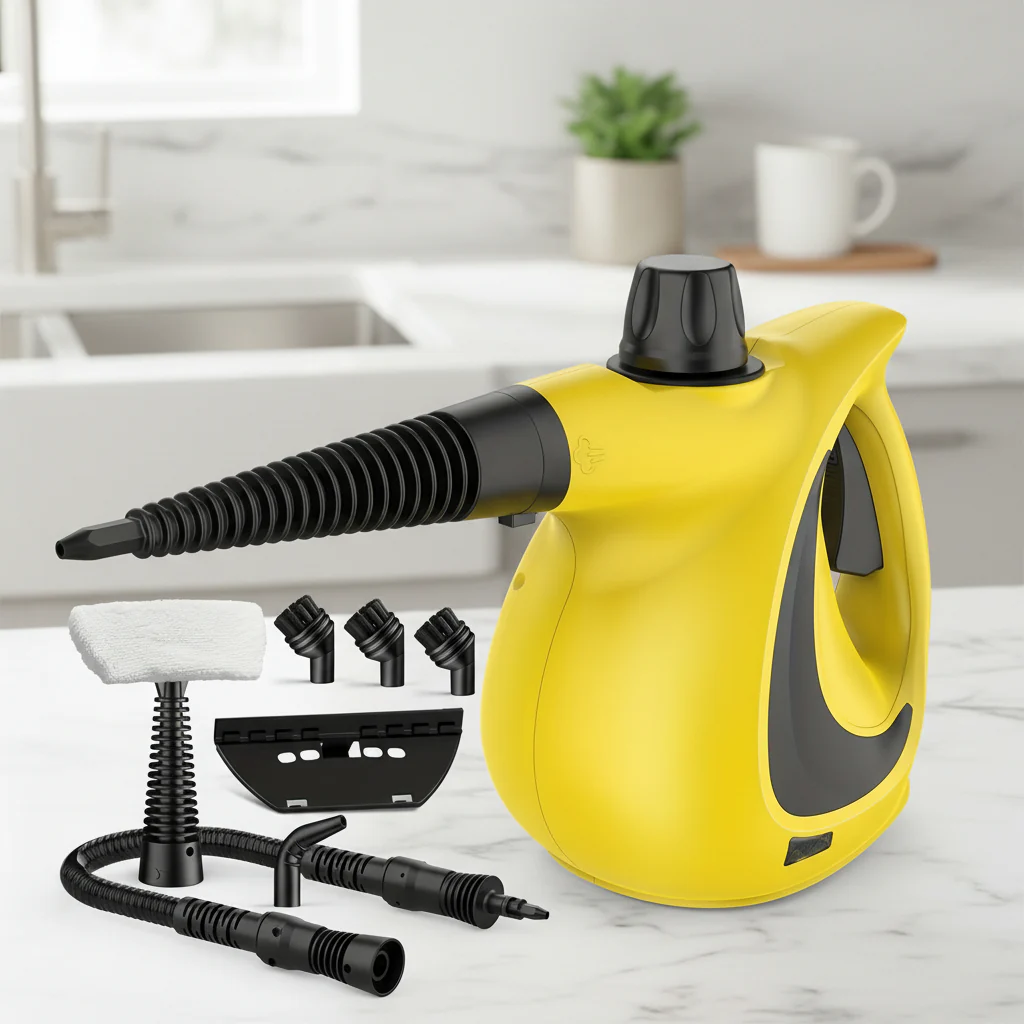 Stoomreiniger Compact 1050W Chemisch Vrij Schoonmaken