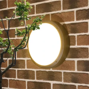 LumiRond - Weerbestendige LED Wandlamp voor Buiten – Moderne Buitenverlichting