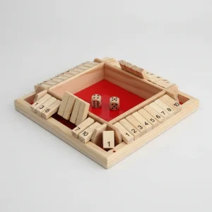 Houten Bordspel Gezinnen Educatief Leuke Spelervaring