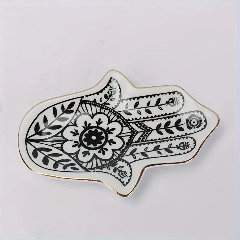 PalmTray - Ovale Keramische Sieradenlade - Afbeelding 4