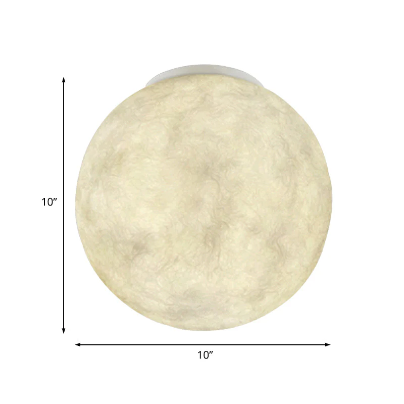 Maanglas Plafondlamp - Modern Design voor Balkon - Afbeelding 5