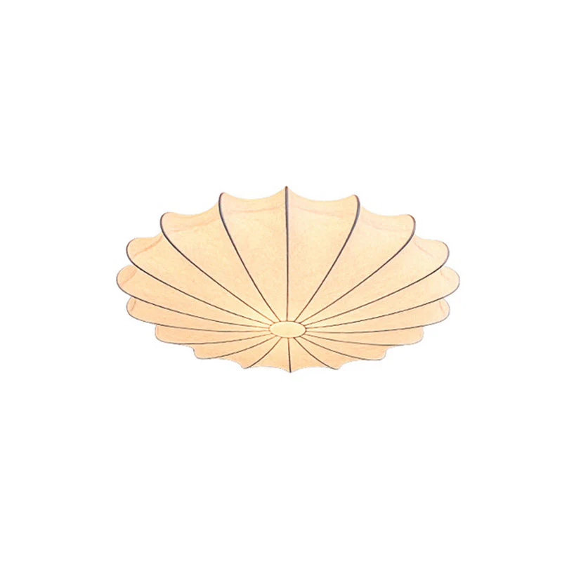 Stoffen Flushmount Plafondlamp - Modern Design Wit - Afbeelding 6