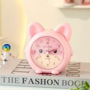 KittyGlow - Schattige Katten Cartoon Wekker met Licht