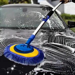 Autowasmop Telescoopsteel Aluminium Krasvrij Reiniging