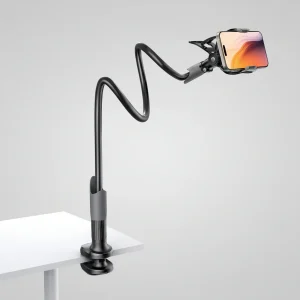 Gooseneck Telefoonhouder Bed Flexibele Stabiele Smartphone Klem Bed