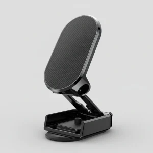Metalen Opvouwbare Auto Telefoonhouder 360° Verstelbaar Magnetisch