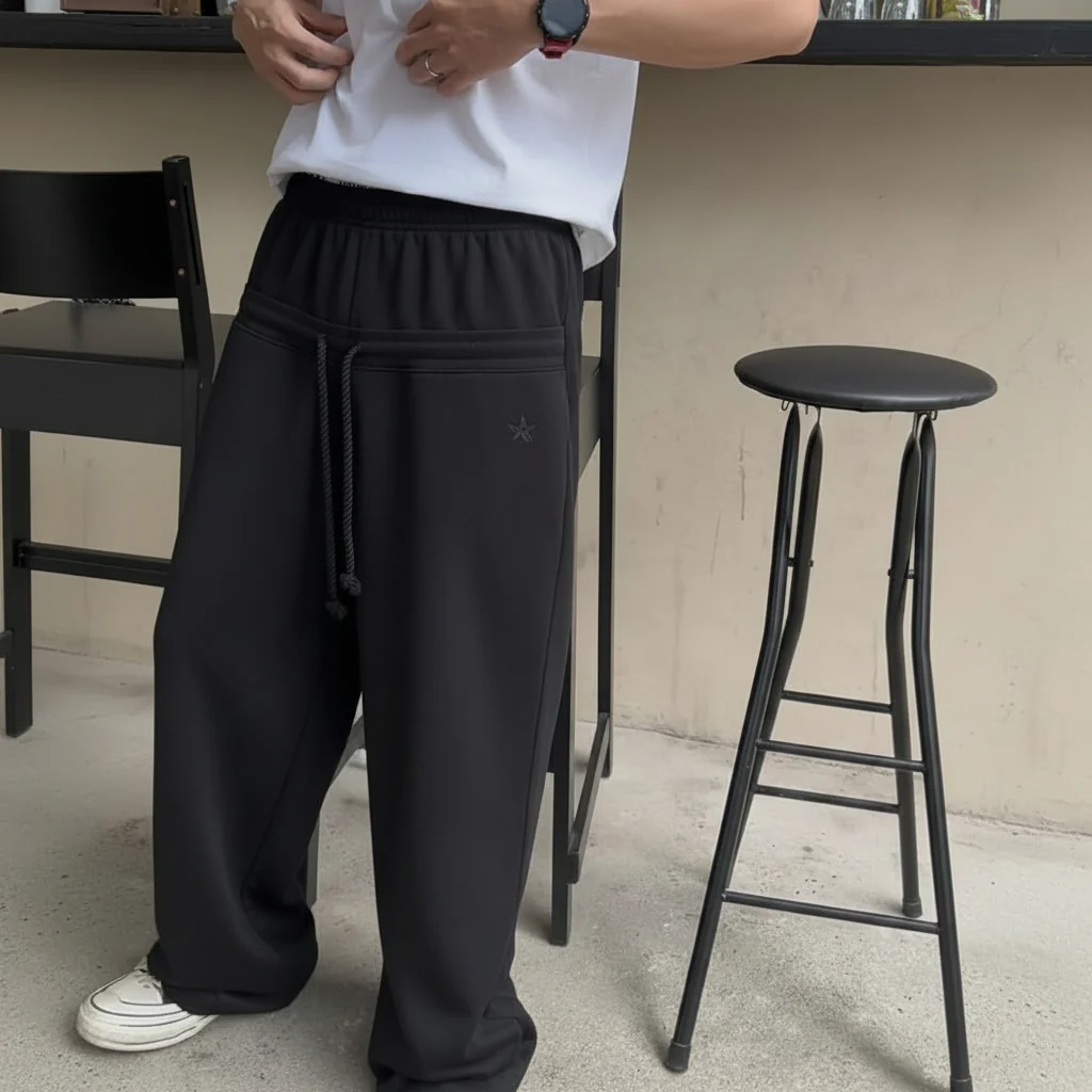 Joggingbroek Unisex Baggy Zachte Sweatpants Comfortabele Pasvorm - Afbeelding 5