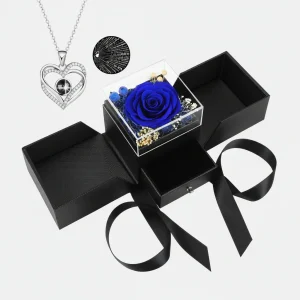 LED Ewige Roos Licht Hart Ketting Romantisch Geschenk