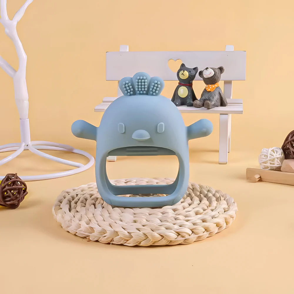 Bijtspeelgoed Baby Bijthandschoen Kauwfunctie Reliëf Oppervlak - Afbeelding 4