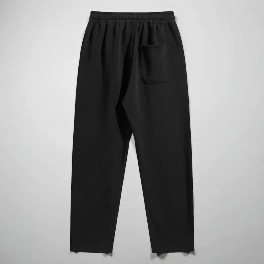 Broek Heren Sport Recht Model Elastische Taille Koordsluiting - Afbeelding 5