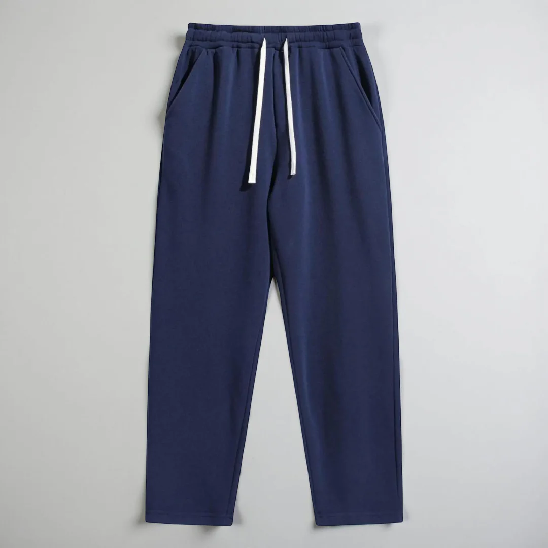 Broek Heren Sport Recht Model Elastische Taille Koordsluiting - Afbeelding 7