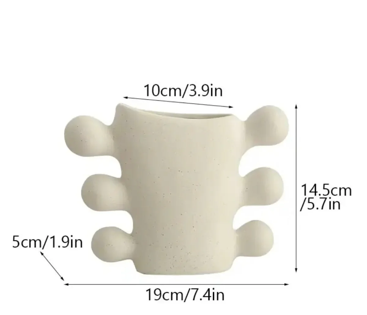 Unieke Ceramische Vaas Aris - Afbeelding 4
