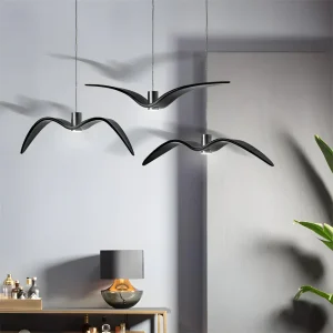 Hanglamp LED Vogel Sculptuur Hars Moderne Plafondverlichting