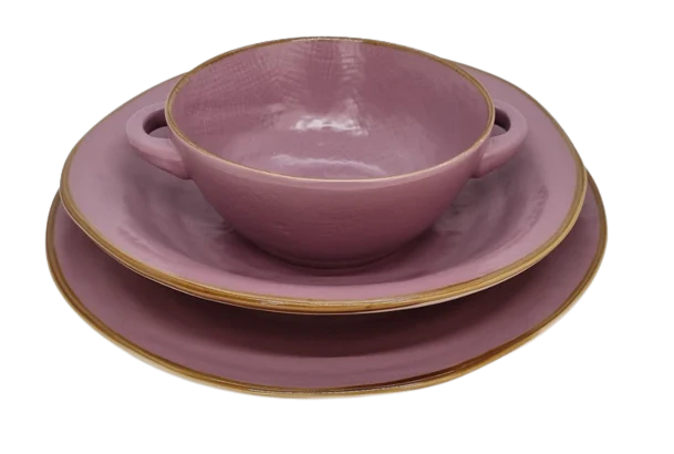 Diep Bord Paars - Lila Ø 24cm - Afbeelding 5