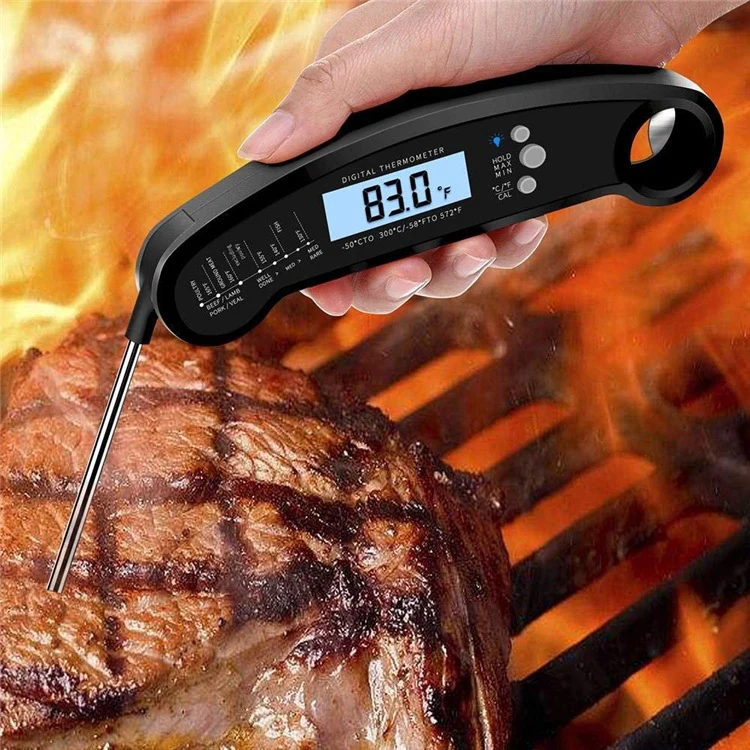 Digitale Vleesthermometer Waterdicht Snelle Meting BBQ - Afbeelding 6