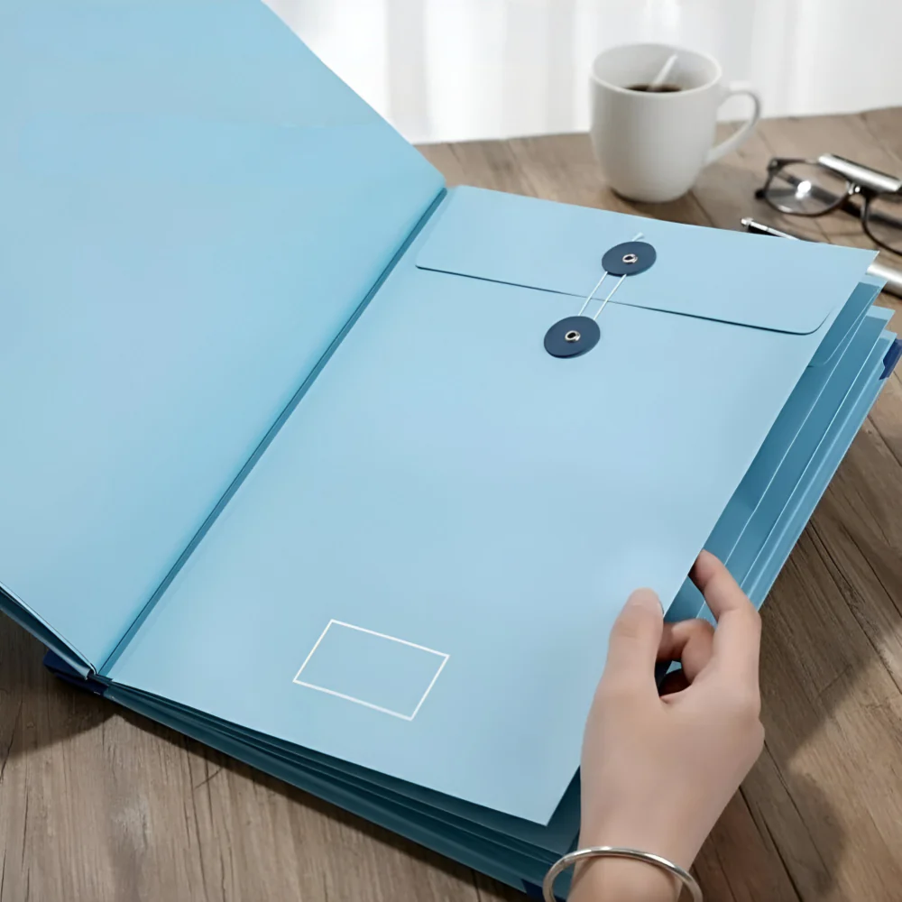 Documentenmap Accordionmap Belangrijke Papieren Opslag