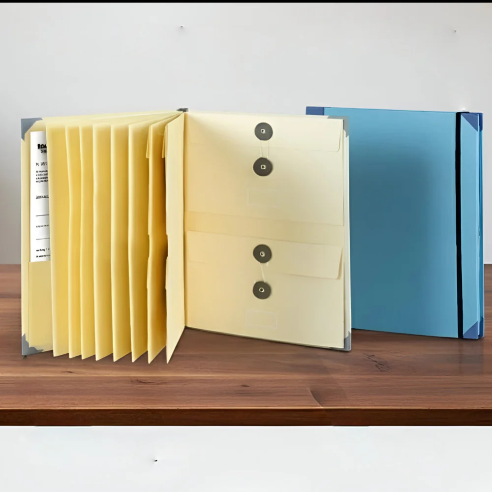 Documentenmap Accordionmap Belangrijke Papieren Opslag - Afbeelding 4