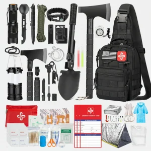 Survivalset EHBO Kit Noodpakket Outdoor Camping Overlevingsset