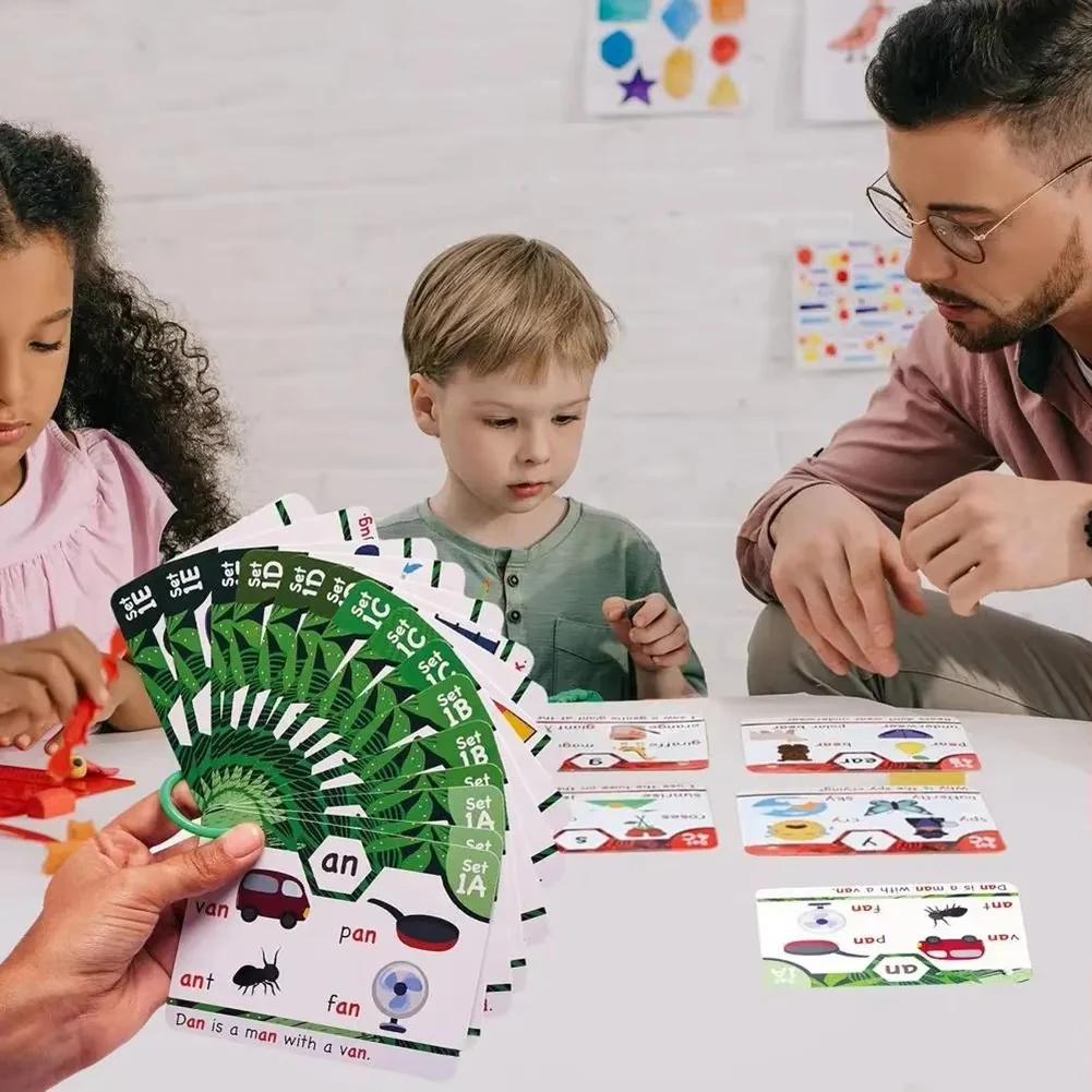 Flashcards Leerkaarten Kinderen Fonica Educatief Leerspel - Afbeelding 4