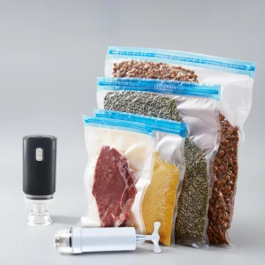 Vacuumzakken Voedsel Herbruikbare Set Elektrische Pomp