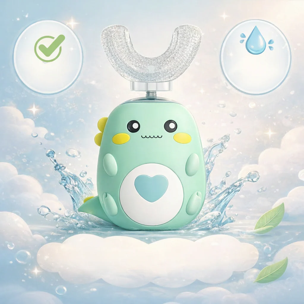 360° Kinderen Elektrisch Tandenborstel Effectieve Snelle Reiniging - Afbeelding 5