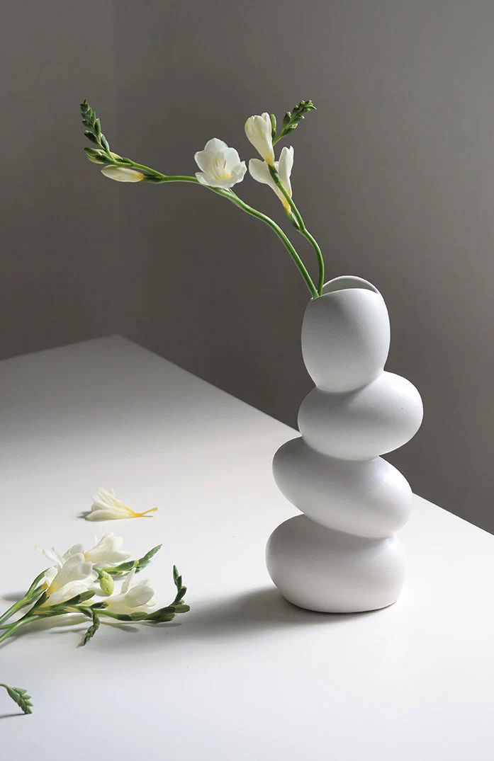 Minimalistische Porseleinen Vaasje - Afbeelding 8