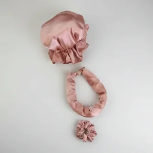 Haaraccessoires Satijn Warmtevrije Krulset Zijde Krulband Slaap Set