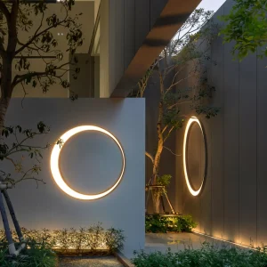CircuLite - Waterdichte Cirkelvormige Wandleuchten voor Buiten